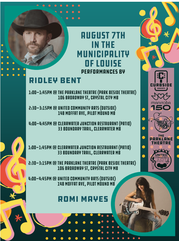 Curbside Concerts/ Romi Mayes and Ridley Bent