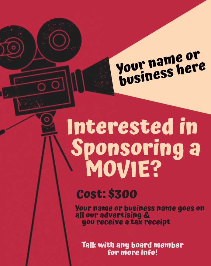 Movie Sponsorship Poster