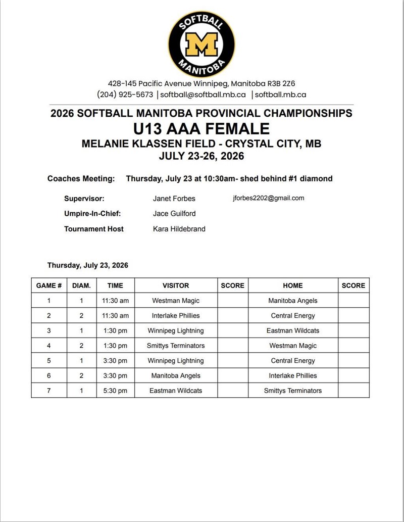 U13AAA_Schedule