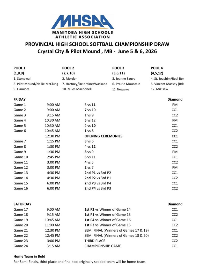 schedule